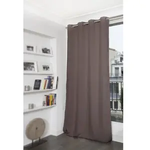 Comparateur de prix : Rideau Isolant Thermique Hiver - Moondream - Eco - Marron - Synthétique - Uni