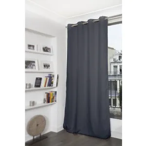 Moondream Rideau thermique occultant oeillet gris mc713 140 x 300 (lxh) pas cher