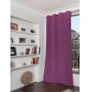 Moondream - Rideau Phonique Occultant et Thermique ' ' Violet parme 140x260 cmVendu parcarrefour