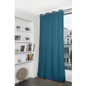 Comparateur de prix : Moondream Rideau occultant oeillet bleu mc56 140 x 260 (lxh)