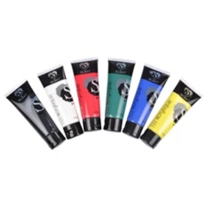 Comparateur de prix : Paris Prix Lot de 6 Peintures Acrylique Tubes 75ml Multicolore