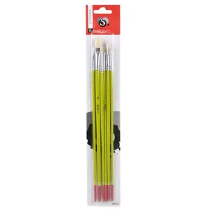 Comparateur de prix : Paris Prix Lot de 6 Pinceaux de Peinture Degas 20cm Vert