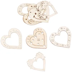Comparateur de prix : Paris Prix Embellisseurs en Bois - Coeurs - Lot de 8