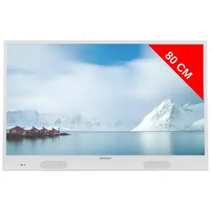 DAEWOO - TV LCD 80 cm 32DMA23FW - batterie 3h pas cher