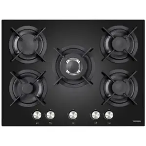 Plaque : Gaz TELEFUNKEN 5 Feux 70 / 52cm TGV5C pas cher