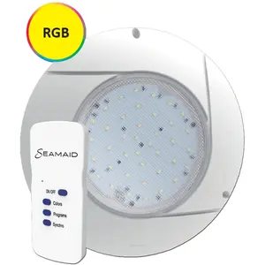 Comparateur de prix : SEAMAID Projecteur plat rgb 90 led avec télécommande SCORPIO