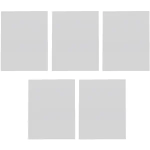 Set de 5 feuilles de plastique créatif tanslucide - Créalia pas cher