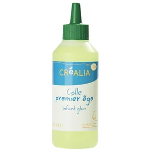 Colle transparente verte - 250ml pas cher