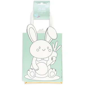 Hro Sacs en papier à colorier - Pâques - Créalia pas cher