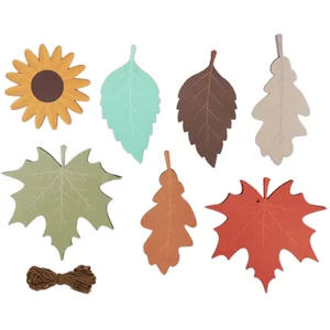 Guirlande de feuilles d'Automne - Créalia Enfant pas cher