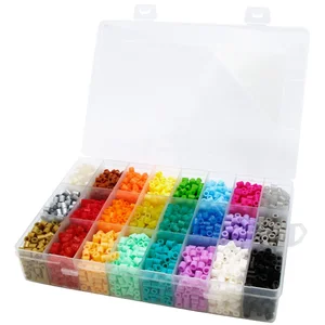 Coffret perles à repasser Créalia - 24 couleurs pas cher