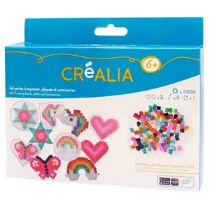 Set d'activité perles à repasser Licorne - Créalia pas cher