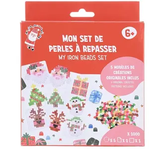 Set d'activité perles à repasser Noël - Créalia pas cher