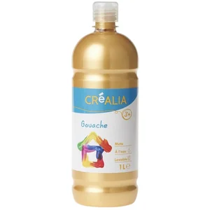 Créalia enfants Gouache - 1l - or pas cher