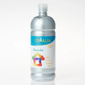 Créalia enfants Gouache - 1l - argent