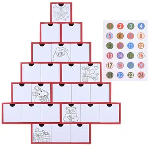 Calendrier de l'Avent sapin à personnaliser