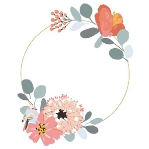 Mimi'lou Sticker Easy couronne Jill (30 x 30 cm)Vendu parberceau-magique