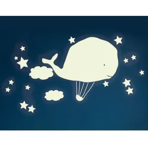 Mimi'lou Stickers phosphorescent Montgolfière baleineVendu parberceau-magique