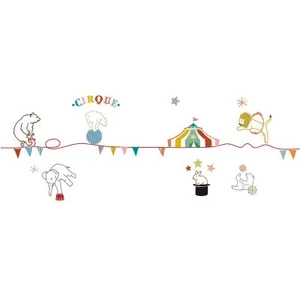 Comparateur de prix : Mimi'lou Frise adhésive Cirque (5 m)