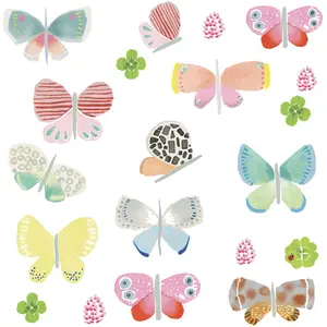 Mimi'lou Stickers Just a touch Papillons (26 x 19 cm)Vendu parberceau-magique