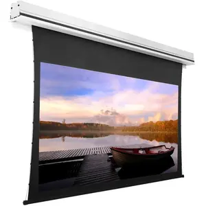 Comparateur de prix : Lumene SHOW PLACE UHD 4K TENSIONNE ACOUSTIC - Ecran lectrique encastrable