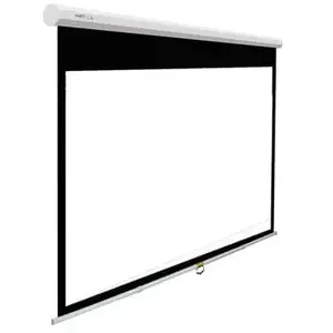 INSTAAL Écran de projection manuel 200 x 150 - PVC - Blanc pas cher