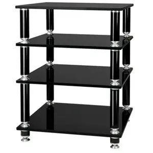 Comparateur de prix : Meubles hi-fi NorStone Stabbl HiFi Noir satin