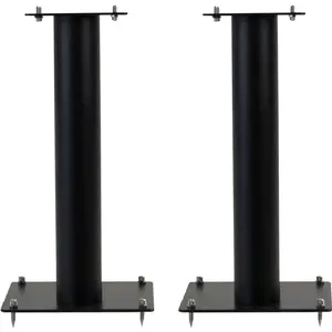 Comparateur de prix : Norstone Stylum 1 Noir Satin Paire de Pieds d'Enceintes de 50cm