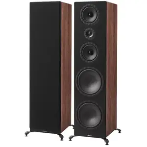 Enceintes colonne Elipson Prestige Facet II 34F Noyer et Noir Mat pas cher