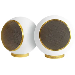 Comparateur de prix : Enceintes bibliothèque Elipson Planet L Performance 2.0 Blanc mat Gold...