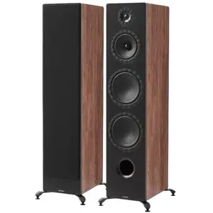 Enceintes colonne Elipson Prestige Facet II 24F Noyer pas cher