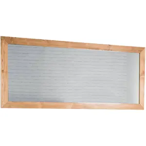 WANDA COLLECTION Grand miroir rectangle en teck massif 160 x 70 cmVendu paramazon