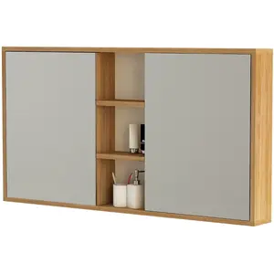Comparateur de prix : Wanda Collection Miroir armoire de toilette 130 cm