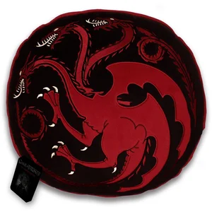 Coussin Game Of Thrones - Targaryen - ABYstyle - Rouge - Chambre - Intérieur pas cher