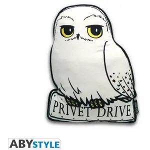Comparateur de prix : Coussin Harry Potter - ABYstyle - Hedwige - Blanc - Carré - Synthétique