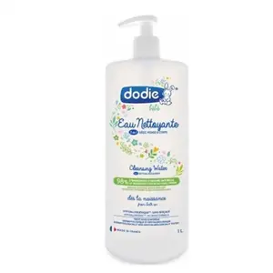 Comparateur de prix : Dodie Hygiène & Soin Eau Nettoyante 3 en 1 Bio 1L