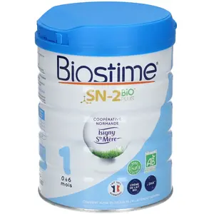 Comparateur de prix : Biostime Lait Infantile 1 Bio 0-6m 800g