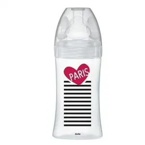 Comparateur de prix : Dodie Biberon Sensation+ Anti-Coliques en Verre +0m Paris 270ml