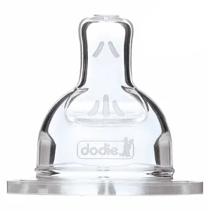 Comparateur de prix : DODIE Sensation+ - Tétine plate anti-colique débit rapide +18mois x2