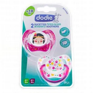 dodie® sucette physiologique +18 mois (Couleur non sélectionnable) pas cher