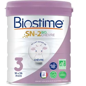 Comparateur de prix : BIOSTIME Lait infantile - SN-2 Bio Chèvre lait 3ème âge 10 à 36 mois