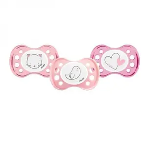 Dodie Naissance Sucette Anatomique Silicone Fille 02mois pas cher