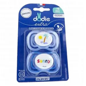 Comparateur de prix : Dodie Sucettes Anatomiques +18mois Extra fine