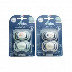 DODIE Extra - Sucette Anatomique jour/nuit Duo +18mois pas cher