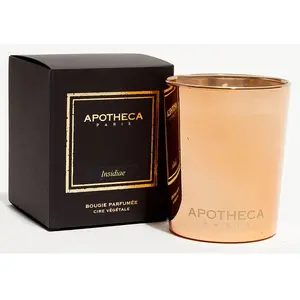 Apotheca - Bougie parfumée Collection Premium métal brillant Insidiae ... pas cher