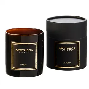 Apotheca - Bougie parfumée Amare à la rose anglaise - 1 mèche 50h T.U pas cher