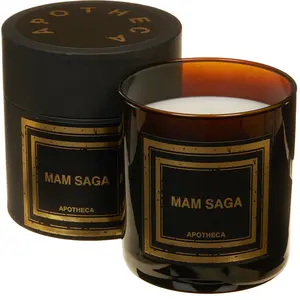 Apotheca - Bougie parfumée Mam Saga à la Lavande et au Musc - 1 mèche 50h T.U pas cher