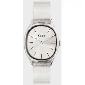 Montre Femme Kelton Colorama 9123372-202-202 - Bracelet Cuir Argent pas cher