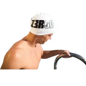 Zerod Bonnets de natation blanc TU
