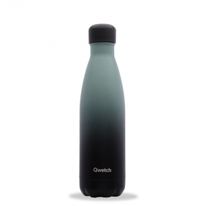 Qwetch - Bouteille gourde isotherme - Graphite - Kaki - 1 litre pas cher